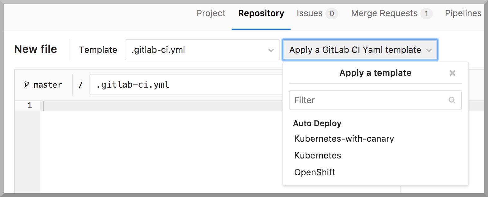 Index · Autodeploy · Ci · Help · GitLab